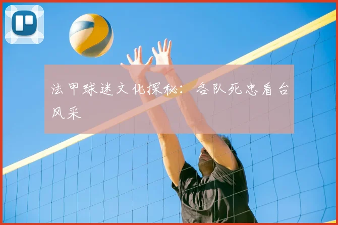 法甲球迷文化探秘：各队死忠看台风采